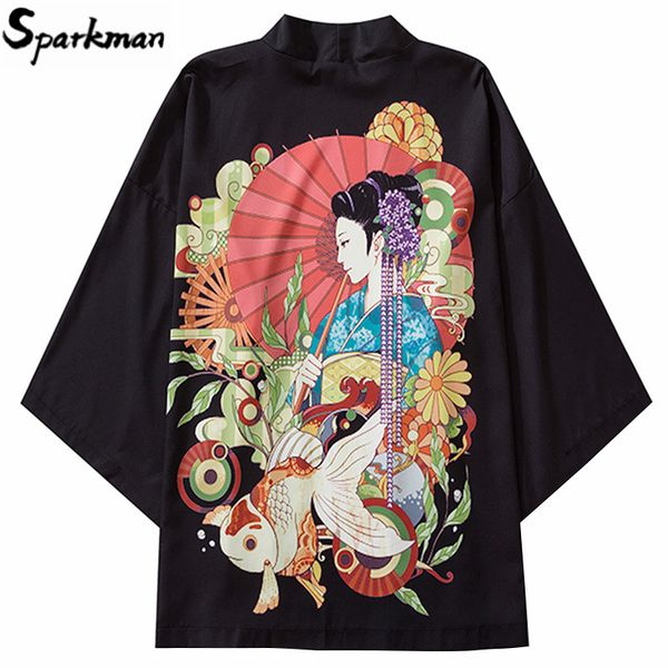 japanese kimono jacket koi fish geisha harajuku 2020 hip hop men japan streetwear jacket summer thin clothing loose kimono, Black;brown
japanese kimono jacket koi fish geisha harajuku 2020 hip hop men japan streetwear jacket summer thin clothing loose kimono, Black;brown