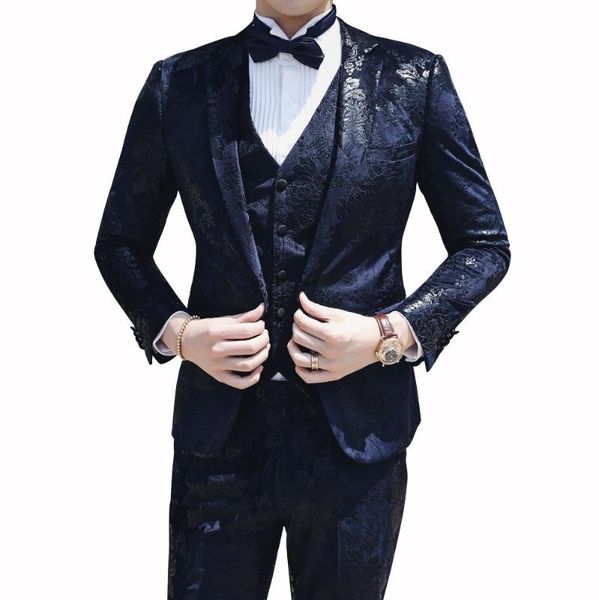 flowers suits mens prom tuxedos 2019 wedding mens suits anzug herren smoking dinner terno masculino slim fit costume homme, White;black
flowers suits mens prom tuxedos 2019 wedding mens suits anzug herren smoking dinner terno masculino slim fit costume homme, White;black