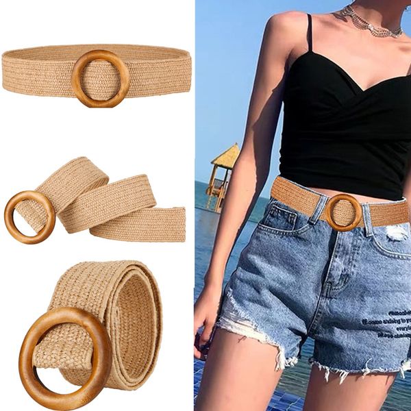wooden button belt for women elastic straw belt decoration for dress casual female accessories 2019, Black;brown
wooden button belt for women elastic straw belt decoration for dress casual female accessories 2019, Black;brown