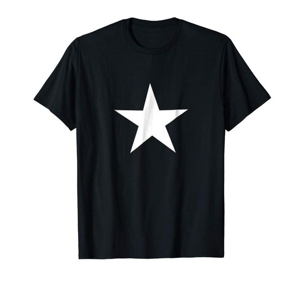 2019 fashion men t shirt white star on front t shirt summer personality 100% cotton, White;black
2019 fashion men t shirt white star on front t shirt summer personality 100% cotton, White;black