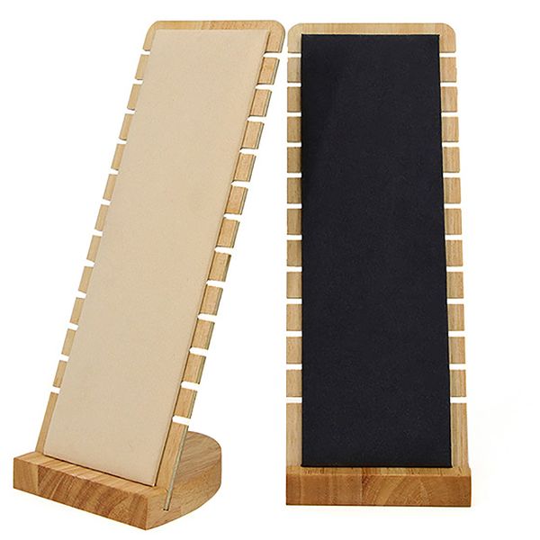 12 bit bamboo jewelry collection display necklace earrings bracelets rings storage display bracket holder showcase organizer, Black;white
12 bit bamboo jewelry collection display necklace earrings bracelets rings storage display bracket holder showcase organizer, Black;white