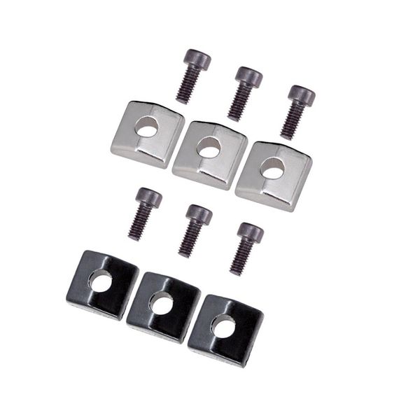 6pcs guitar locking nut clamp&screws for electric guitar tremolo bridge parts 
6pcs guitar locking nut clamp&screws for electric guitar tremolo bridge parts