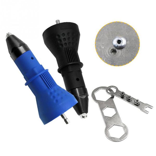 rivet adapter insert nut hand power nozzle accessories electric drill tool blue black
rivet adapter insert nut hand power nozzle accessories electric drill tool blue black