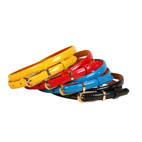 women's belts pin buckle candy color narrow section casual wild decoration belt female fashion pu leather waistband, Black;brown
women's belts pin buckle candy color narrow section casual wild decoration belt female fashion pu leather waistband, Black;brown