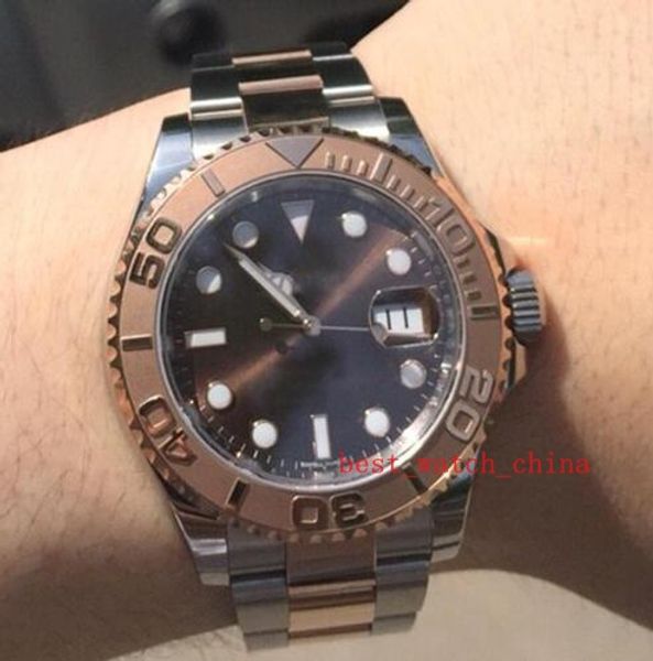 fashion noble 2019 mens watch fashion 40mm brown face mens 116655 sports men automatic movement wrist watches, Slivery;brown
fashion noble 2019 mens watch fashion 40mm brown face mens 116655 sports men automatic movement wrist watches, Slivery;brown