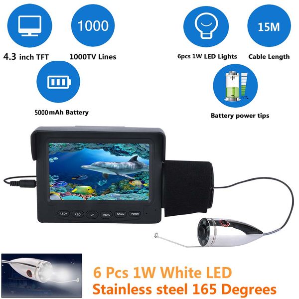 pddhkk fishing video camera 6 high-power white lights 4.3 inch tft color monitor underwater fishing camera system waterproof
pddhkk fishing video camera 6 high-power white lights 4.3 inch tft color monitor underwater fishing camera system waterproof