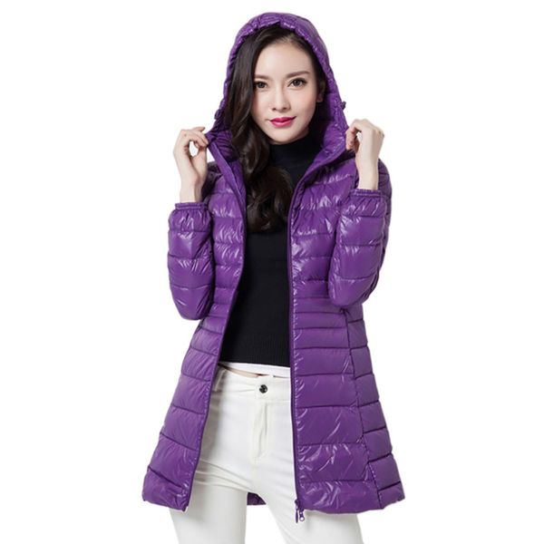 women long jackets coat winter warm coat duck down jacket female casual overcoat slim solid hooded parkas, Black
women long jackets coat winter warm coat duck down jacket female casual overcoat slim solid hooded parkas, Black