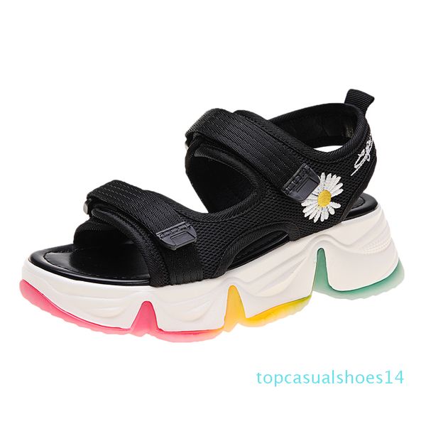 black white flower mesh hollow sport sandals women shoes summer rainbow sole casual platform wedge sandals women 2020 t14
black white flower mesh hollow sport sandals women shoes summer rainbow sole casual platform wedge sandals women 2020 t14