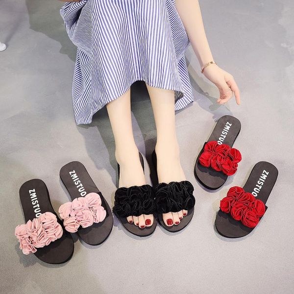 new style sandals women's summer fashion flowers bow sandals korean-style thick bottomed seaside versatile anti-slip, Black
new style sandals women's summer fashion flowers bow sandals korean-style thick bottomed seaside versatile anti-slip, Black