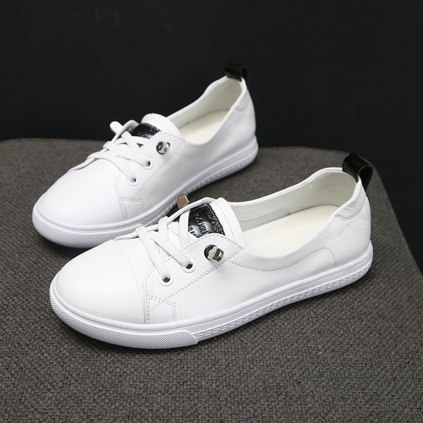 new casual women shoes summer sell well genuine leather flat small white shoes fashion comfortable soft breathable women's, Black
new casual women shoes summer sell well genuine leather flat small white shoes fashion comfortable soft breathable women's, Black