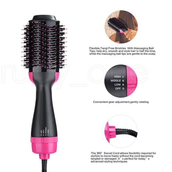 one step hair dryer brush and volumizer blow straightener and curler salon 4 in 1 roller electric air curling iron comb
one step hair dryer brush and volumizer blow straightener and curler salon 4 in 1 roller electric air curling iron comb