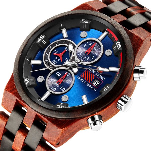 fashion sports men watch kunhuang waterproof chronograph blue wooden watches new wood wrist quartz watches men, Slivery;brown
fashion sports men watch kunhuang waterproof chronograph blue wooden watches new wood wrist quartz watches men, Slivery;brown