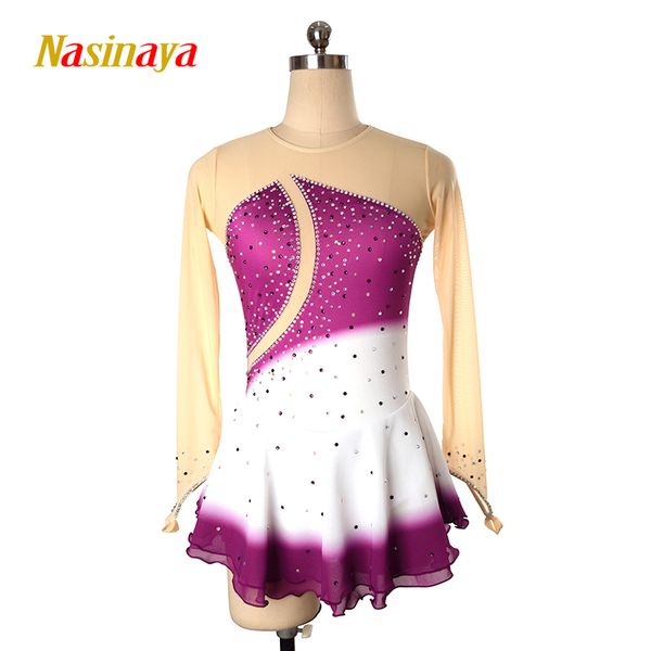 nasinaya figure skating dress customized competition ice skating skirt for girl women kids patinaje gymnastics performance 225
nasinaya figure skating dress customized competition ice skating skirt for girl women kids patinaje gymnastics performance 225