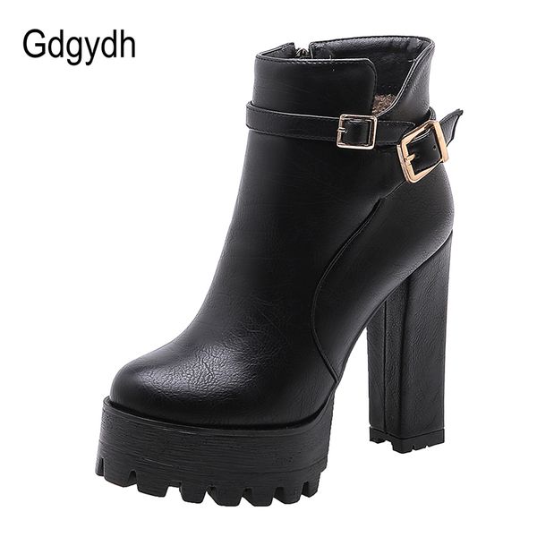 gdgydh spring autumn ladies boots with platform super high heel ankls boots black leather european style fashion buckle discount
gdgydh spring autumn ladies boots with platform super high heel ankls boots black leather european style fashion buckle discount