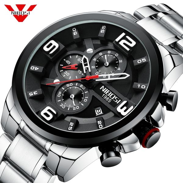nibosi 2019 mens watches luxury brand quartz wrist watch creative big dial stainless steel sport watch men relogio masculino ly191213, Slivery;brown
nibosi 2019 mens watches luxury brand quartz wrist watch creative big dial stainless steel sport watch men relogio masculino ly191213, Slivery;brown