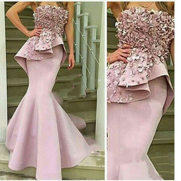 new strapless pink lace 3d-floral appliques mermaid evening dresses peplum satin belt elegant sleeveless prom gowns custom made, Black;red
new strapless pink lace 3d-floral appliques mermaid evening dresses peplum satin belt elegant sleeveless prom gowns custom made, Black;red