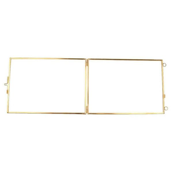 vintage hanging metal p frame + glass and 2 glass side gold + transparent
vintage hanging metal p frame + glass and 2 glass side gold + transparent