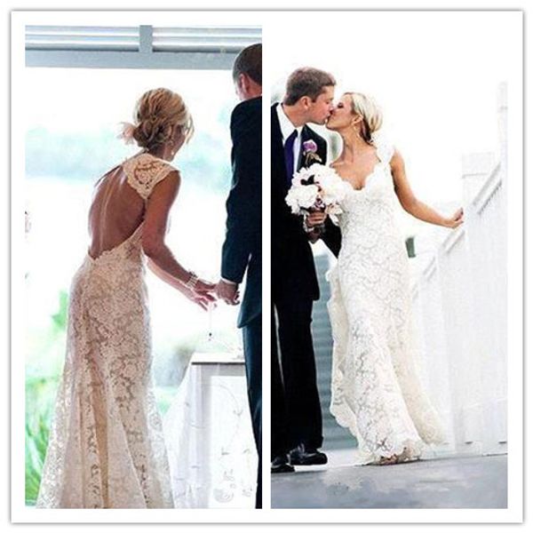 2019 Lace Sexy Country Wedding Dresses Modest Spaghetti Backless Elegant Beach Boho Vintage Bridal Gowns Cheap
2019 Lace Sexy Country Wedding Dresses Modest Spaghetti Backless Elegant Beach Boho Vintage Bridal Gowns Cheap