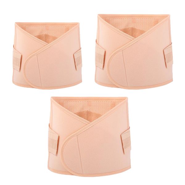 3pcs postnatal postpartum waist trimmer wrap support shapewear, Black;brown
3pcs postnatal postpartum waist trimmer wrap support shapewear, Black;brown