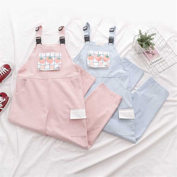 harajuku kawaii strap pants women sweet plaid strawberry print leisure trousers female pink overalls girls cute vintage jumpsuit, Black;white
harajuku kawaii strap pants women sweet plaid strawberry print leisure trousers female pink overalls girls cute vintage jumpsuit, Black;white