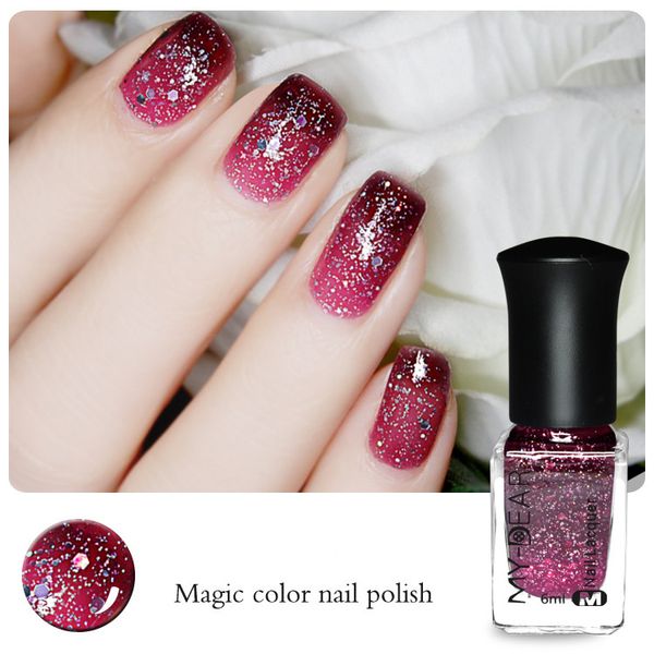 temperature color changing nail varnish thermal nail polish thermal polish red blue peel off art decoration
temperature color changing nail varnish thermal nail polish thermal polish red blue peel off art decoration