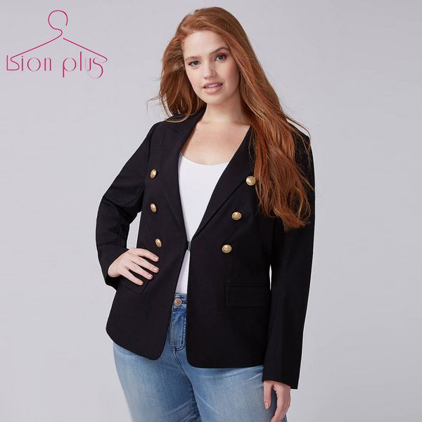 plus size blazer women 6xl 7xl 5xl blaser mujer 2018 autumn office lady blazer feminino black single button blazers big sizes, White;black
plus size blazer women 6xl 7xl 5xl blaser mujer 2018 autumn office lady blazer feminino black single button blazers big sizes, White;black