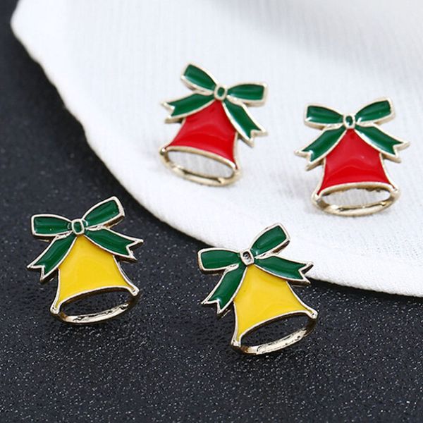 1pcs the new pretty ma'am bowknot earring alloy christmas small bell earring accessories gift wholesale, Silver
1pcs the new pretty ma'am bowknot earring alloy christmas small bell earring accessories gift wholesale, Silver