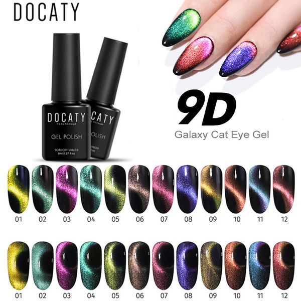 docaty cat eye gel polish magic chameleon nail art manicure magic shining color 9d galaxy starry magnetic multicolor gel polish, Red;pink
docaty cat eye gel polish magic chameleon nail art manicure magic shining color 9d galaxy starry magnetic multicolor gel polish, Red;pink