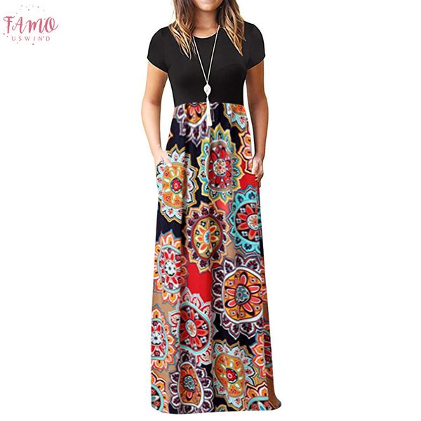 2020 vetement bohemian femme womens vestido dress casual sleeve o neck print maxi tank long dress clothes elbise sundress, Black;gray
2020 vetement bohemian femme womens vestido dress casual sleeve o neck print maxi tank long dress clothes elbise sundress, Black;gray