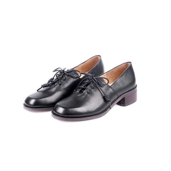women pumps spring summer lace up med heels casual shoes woman genuine leather female shoes, Black
women pumps spring summer lace up med heels casual shoes woman genuine leather female shoes, Black