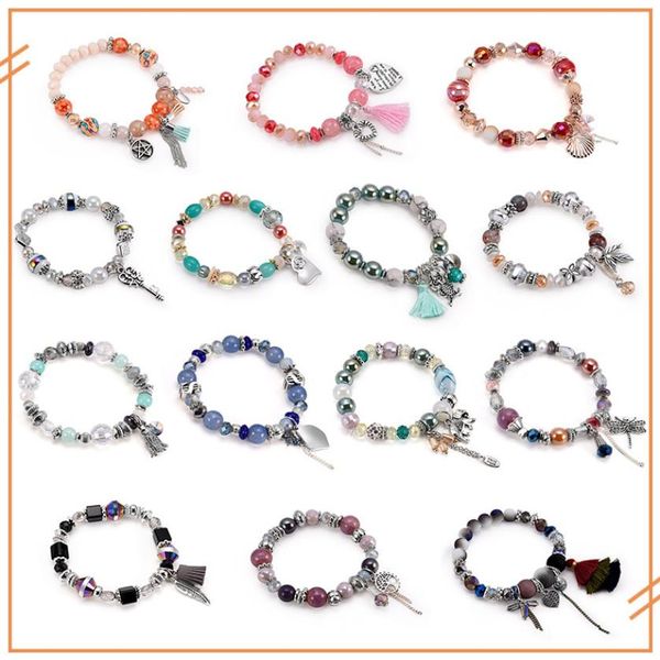 bracelets for women brand new fashion elegant bohemia colorful beads gold silver plated multielement charm tassels bracelets lbr034, Black
bracelets for women brand new fashion elegant bohemia colorful beads gold silver plated multielement charm tassels bracelets lbr034, Black