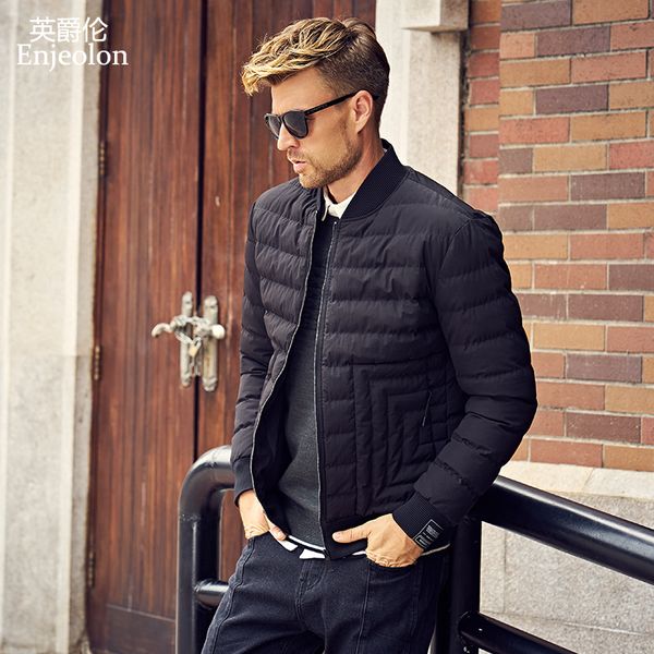 enjeolon brand winter cotton padded warm jacket men thick parka coat male quilted winter jacket coat 3xl mf0724, Tan;black
enjeolon brand winter cotton padded warm jacket men thick parka coat male quilted winter jacket coat 3xl mf0724, Tan;black