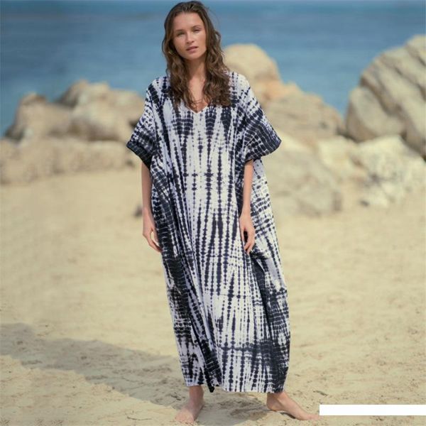 loose black white summer women beachwear kaftan bikini cover-ups beach dress cotton tunic swim wear cover up robe de plage, Blue;gray
loose black white summer women beachwear kaftan bikini cover-ups beach dress cotton tunic swim wear cover up robe de plage, Blue;gray