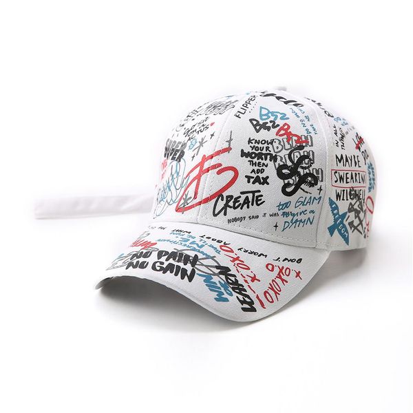 2019 new lovers women men baseball cap adjustable black white color printing graffiti all-matching hats gorra hombre female, Blue;gray
2019 new lovers women men baseball cap adjustable black white color printing graffiti all-matching hats gorra hombre female, Blue;gray