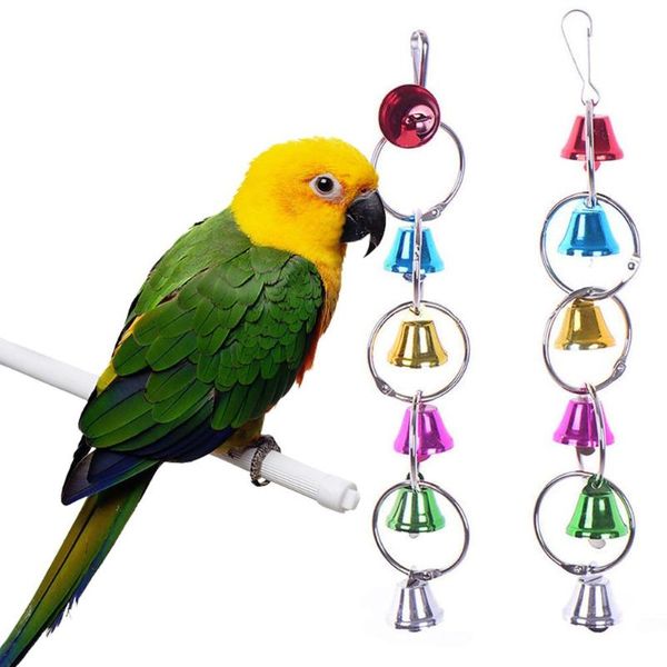 pet bird ring bell parrot toys hanging squirrel parakeet cage toys pet products supplies for parrots
pet bird ring bell parrot toys hanging squirrel parakeet cage toys pet products supplies for parrots