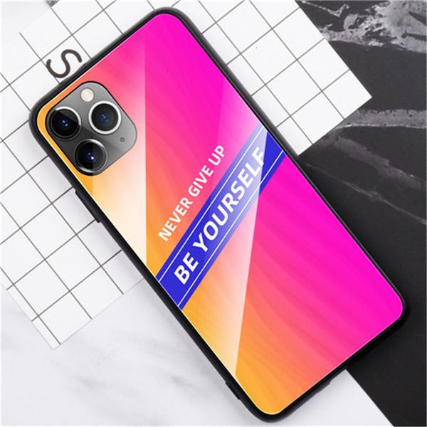 gradient colors case for apple iphone 11 11pro 11pro max 8 7 6plus tpu+glass hard cellphone case ready stock
gradient colors case for apple iphone 11 11pro 11pro max 8 7 6plus tpu+glass hard cellphone case ready stock