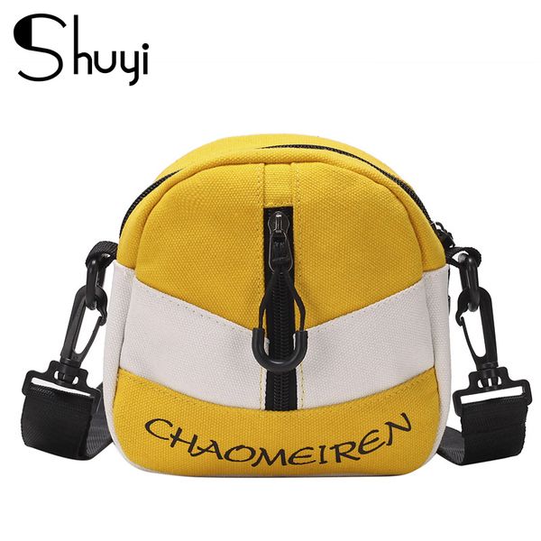 shuyi fashion canvas girl bag 2020 wild mini women's shoulder bag yellow headphone hole vertical zipper lady crossbody
shuyi fashion canvas girl bag 2020 wild mini women's shoulder bag yellow headphone hole vertical zipper lady crossbody