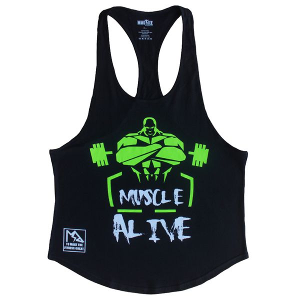 muscle alive men's bodybuilding t-shirts fitness training exercise clothing gym tshirt sports cotton sleeveless male man, Black;blue
muscle alive men's bodybuilding t-shirts fitness training exercise clothing gym tshirt sports cotton sleeveless male man, Black;blue
