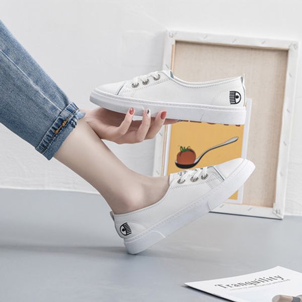 white shoes for female students summer breathable shallow mouth casual versatile 
white shoes for female students summer breathable shallow mouth casual versatile