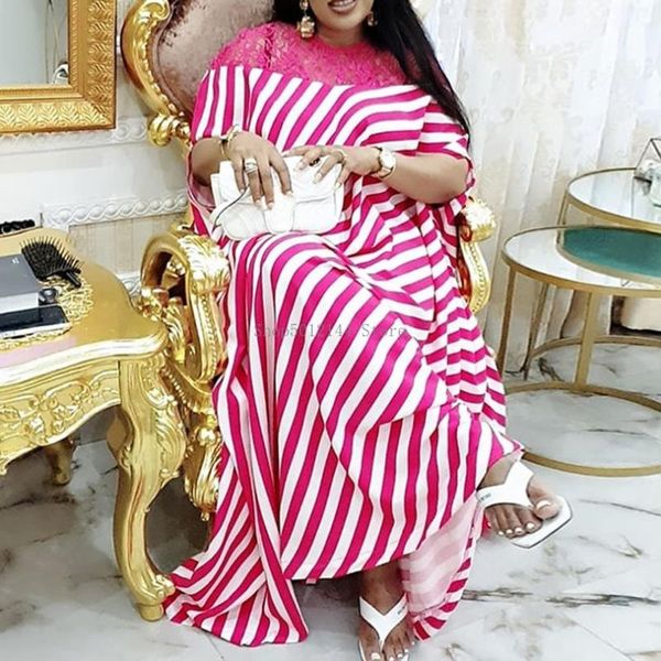 2020 oversized long dress summer woman african ladies lace patchwork casual loose boho party maxi striped dresses women, White;black
2020 oversized long dress summer woman african ladies lace patchwork casual loose boho party maxi striped dresses women, White;black