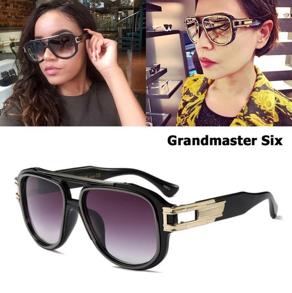 jackjad 2020 new fashion hip hop grandmaster six gradient sunglasses men women cool design sun glasses 97566, White;black
jackjad 2020 new fashion hip hop grandmaster six gradient sunglasses men women cool design sun glasses 97566, White;black