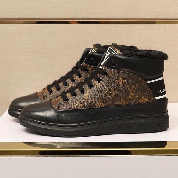 Plus Velvet Men Shoes Warm Chaussures de sport pour hommes Winter Shoes with L0UIS Brand Box France Trend Hot Sale High Top Design Sneaker
Plus Velvet Men Shoes Warm Chaussures de sport pour hommes Winter Shoes with L0UIS Brand Box France Trend Hot Sale High Top Design Sneaker