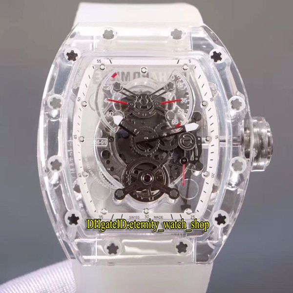 version rm56-01 transparent acrylic case skeleton dial japan miyota automatic movement rm 56-01 mens watch rubber sport designer watches, Slivery;brown
version rm56-01 transparent acrylic case skeleton dial japan miyota automatic movement rm 56-01 mens watch rubber sport designer watches, Slivery;brown