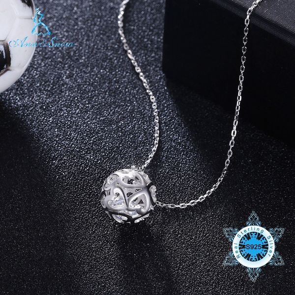 new genuine 925 sterling silver love friendship family necklace jewelry jewelry ball pendant hollow heart dropshipping
new genuine 925 sterling silver love friendship family necklace jewelry jewelry ball pendant hollow heart dropshipping