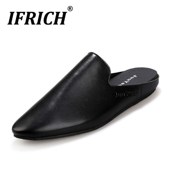 2020 new men loafers half drag pu leather men black shoes fashion shoes mens indoor half slippers slip-on flats shoe
2020 new men loafers half drag pu leather men black shoes fashion shoes mens indoor half slippers slip-on flats shoe