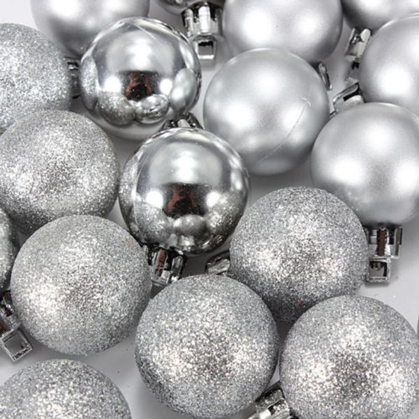christmas decorations 24pcs chic baubles tree plain glitter xmas ornament ball decoration silver
christmas decorations 24pcs chic baubles tree plain glitter xmas ornament ball decoration silver