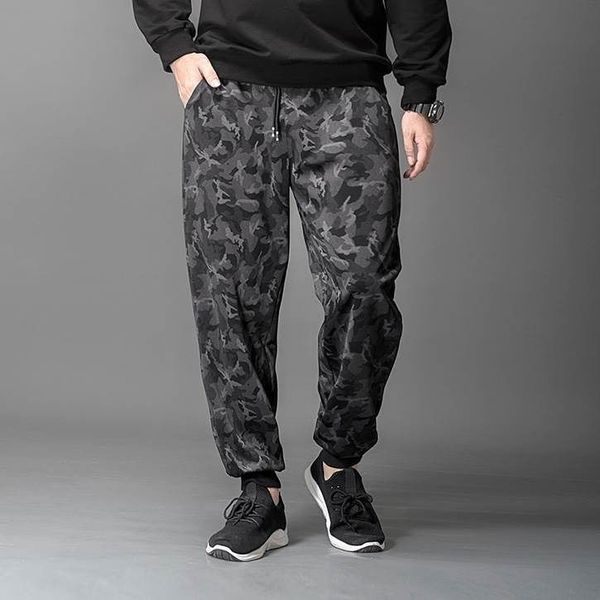 2020 men pants casual camouflage long pants men's loose sports large size harlan elastic beam feet, Black
2020 men pants casual camouflage long pants men's loose sports large size harlan elastic beam feet, Black