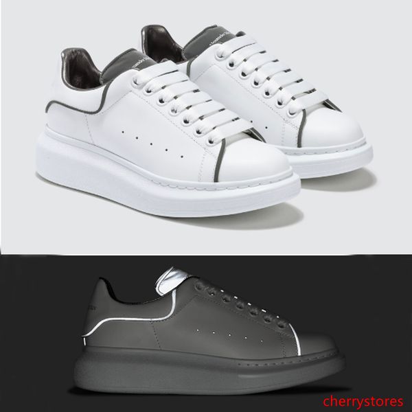 luxury designer shoes white sneakers platform shoes genuine leather trainers reflective white trainers for men women flat casual shoes
luxury designer shoes white sneakers platform shoes genuine leather trainers reflective white trainers for men women flat casual shoes