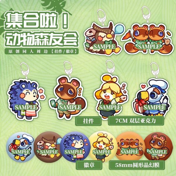game animal crossing : new horizons isabelle cosplay cartoon acrylic badge button brooch pins bags pendant keychain keyring toy, Silver
game animal crossing : new horizons isabelle cosplay cartoon acrylic badge button brooch pins bags pendant keychain keyring toy, Silver