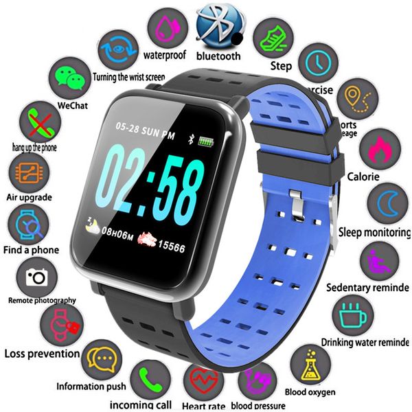 a6 smart watch men women heart rate monitor sport fitness tracker blood pressure waterproof smartwatch clock ios android
a6 smart watch men women heart rate monitor sport fitness tracker blood pressure waterproof smartwatch clock ios android